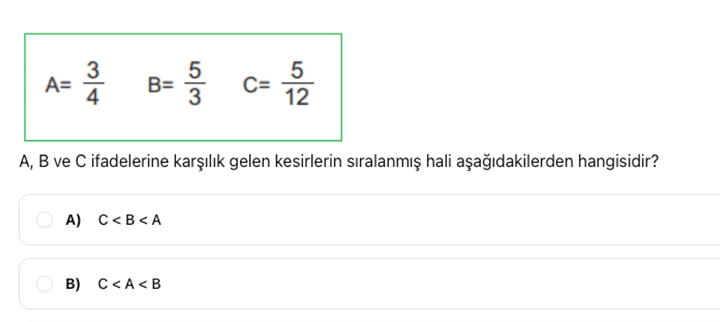 Online Deneme Sınavları